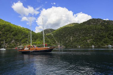 Sarsala Bay in Dalaman Town of Turkey