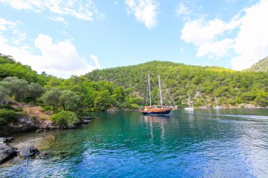 Sarsala Bay in Dalaman Town of Turkey