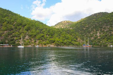 Sarsala Bay in Dalaman Town of Turkey