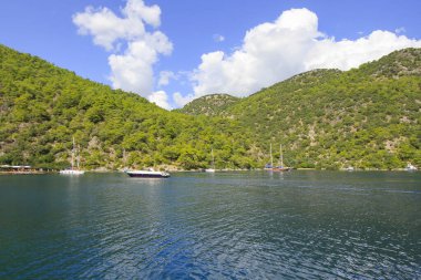 Sarsala Bay in Dalaman Town of Turkey