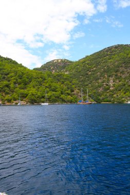 Sarsala Bay in Dalaman Town of Turkey