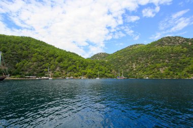 Sarsala Bay in Dalaman Town of Turkey