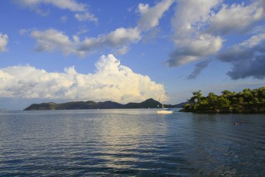 Sarsala Bay in Dalaman Town of Turkey