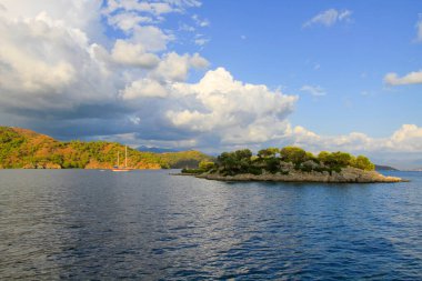 Sarsala Bay in Dalaman Town of Turkey