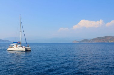 Dalyan, Mugla, Türkiye. manzara manzarası