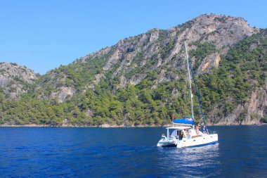 Dalyan, Mugla, Türkiye. manzara manzarası