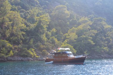 Dalyan, Mugla, Türkiye. manzara manzarası