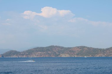 Dalyan, Mugla, Türkiye. manzara manzarası