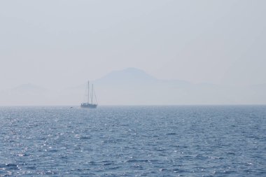 Dalyan, Mugla, Türkiye. manzara manzarası