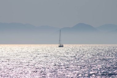 Dalyan, Mugla, Türkiye. manzara manzarası