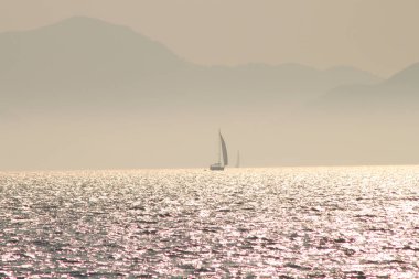 Dalyan, Mugla, Türkiye. manzara manzarası