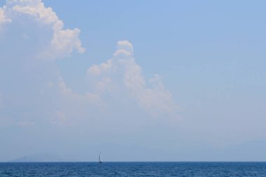 Marmaris 'te Turunc Körfezi manzarası