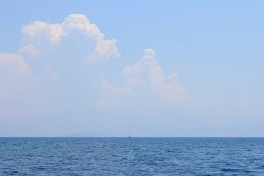 Marmaris 'te Turunc Körfezi manzarası
