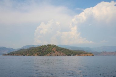 Marmaris 'te Turunc Körfezi manzarası