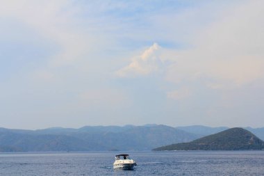 Marmaris 'te Turunc Körfezi manzarası