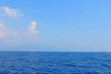 Marmaris 'te Turunc Körfezi manzarası