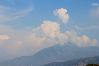 Marmaris 'te Turunc Körfezi manzarası