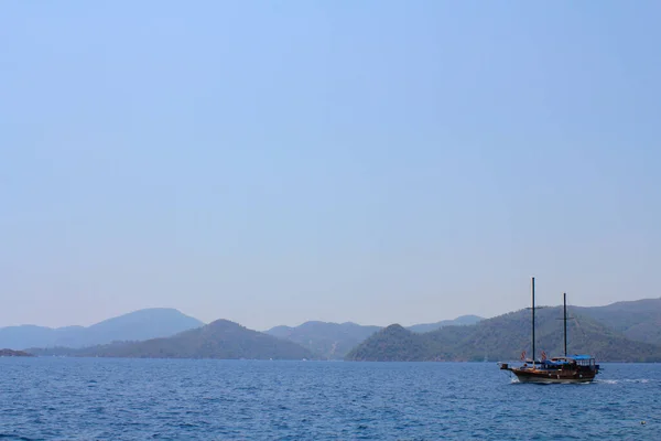 Widok Turunc Bay Marmaris — Zdjęcie stockowe