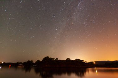 Fethiye oludeniz, astrofotoğrafçılık, Samanyolu ve meteor yağmuru .