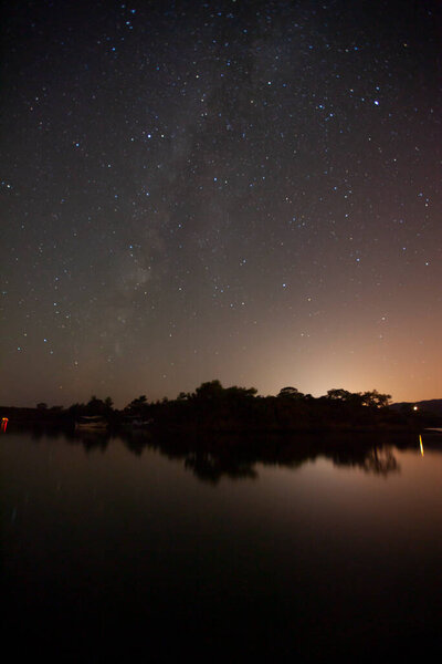 Fethiye oludeniz , astrophotography , Milky Way and meteor shower .