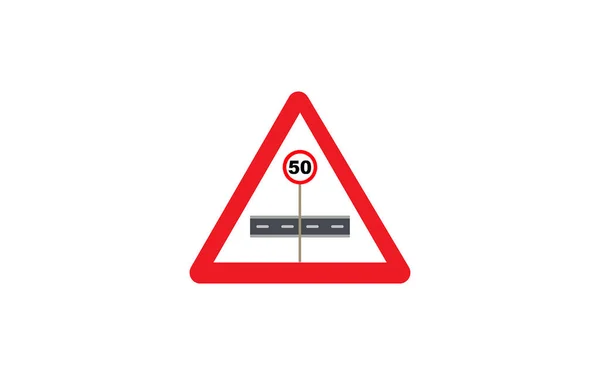 Trafik Işaretleri Önemli Uyarılar — Stok fotoğraf