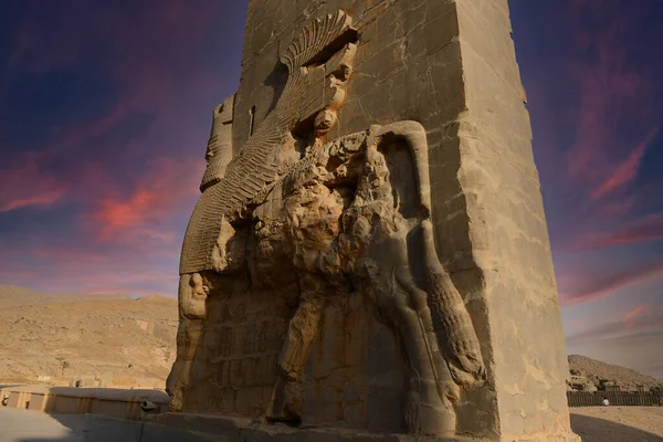 Persepolis Která Nachází Íránském Městě Šíráz Hlavním Městě Perské Říše — Stock fotografie
