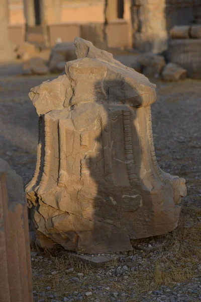 Persepolis Situat Orașul Iranian Shiraz Capitala Imperiului Persan Fost Fondat — Fotografie, imagine de stoc