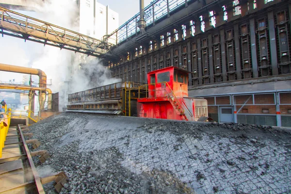 Panoramic View Kardemir Karabuk Iron Steel Factory Coal Tower Coke — Stock Photo, Image