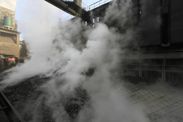 Demir Çelik Fabrikası Endüstrisi — Stok fotoğraf