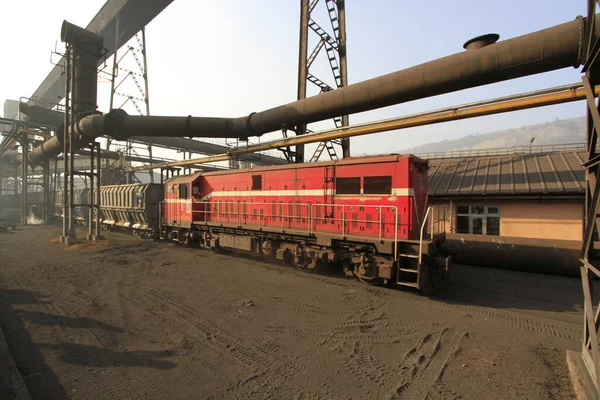 stock image iron and steel factory industrial