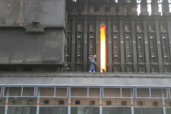 Металургійний Завод Промисловий — стокове фото
