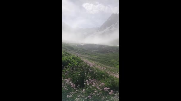 Kackar Mountains Avusor Plateau Найкрасивіші Гори Різе — стокове відео
