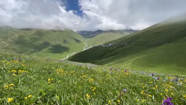 Mooiste Bergen Van Rize Kackar Mountains Cicek Plateau — Stockvideo