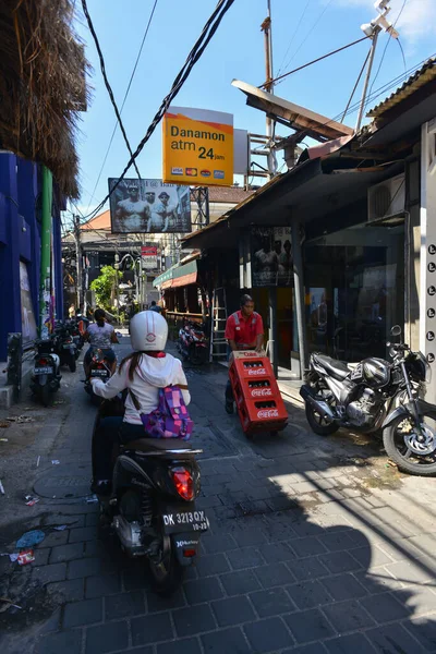 Tradiční Chrámy Ulice Indonésii — Stock fotografie