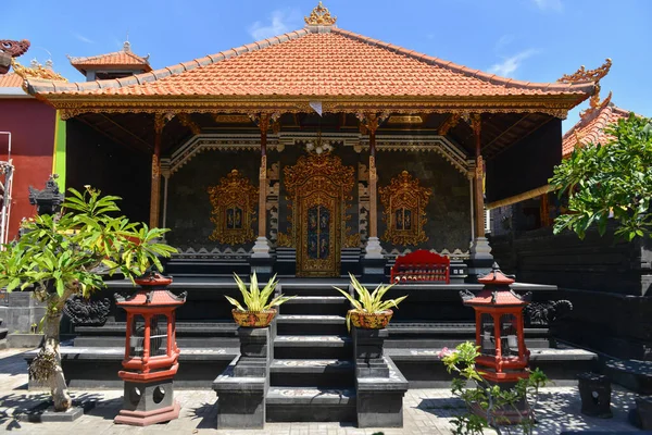 Traditional Temples Streets Indonesia — Stock Photo, Image