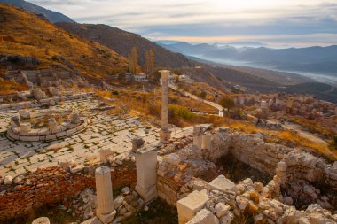 Sagalassos Burdur, Türkiye'de Antoninus Çeşmesi