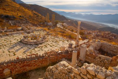 Sagalassos Burdur, Türkiye'de Antoninus Çeşmesi