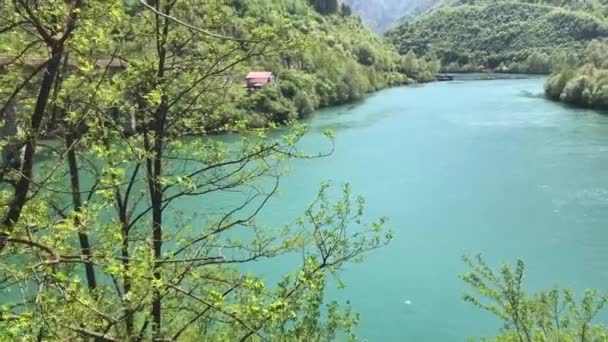 Bosznia Hercegovina Gyönyörű Park Vrelo Bosne — Stock videók
