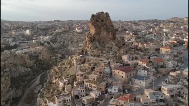Üdvözöllek Cappadocia Törökország Cappadocia Egy Olyan Hely Amely Otthont Legtöbb — Stock videók