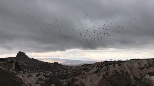 Greme Cappadocia Turki Kapadokia Adalah Tempat Yang Menampung Paling Banyak — Stok Video