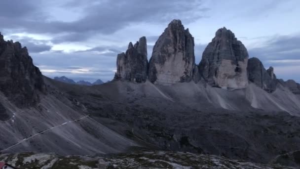 Parc National Tre Cime Trois Sommets Dans Les Dolomites Les — Video