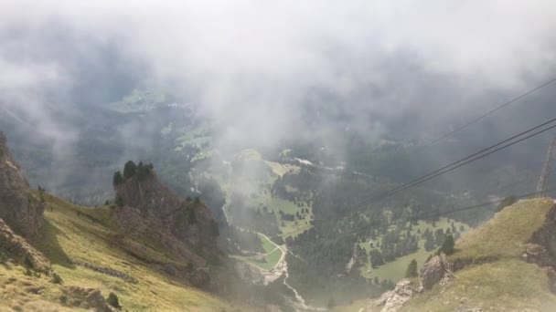 Seceda Mountain Italian Dolomites — Stock Video