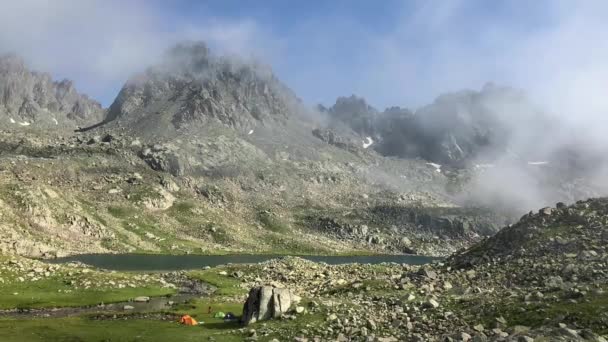 Vercenik Mountains Kackar Plateau — стоковое видео