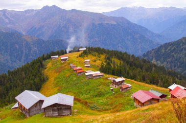 Pokut Platosu Rize Camlihemsin, Pokut Platosu Karadeniz ve Türkiye. Rize, Türkiye.