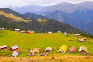 Pokut Platosu Rize Camlihemsin, Pokut Platosu Karadeniz ve Türkiye. Rize, Türkiye.