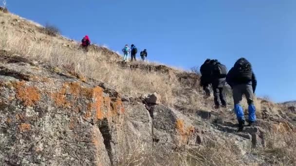Ani Ruins Kars Turkiet Historisk Gammal Stad Ani Ligger Den — Stockvideo