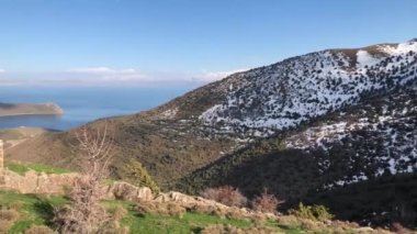 Altinsac Kilisesi - Van - Turkey. Van Gölü 'nde. .