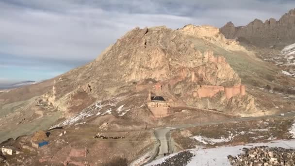Dogubayazit Doğu Türkiye Yakınlarındaki Ishak Paşa Sarayı Ishakpasa Sarayı — Stok video