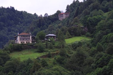 Geleneksel ahşap Karadeniz evleri