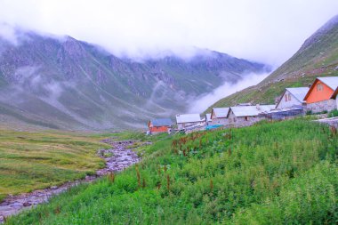 Trovit Plateau view in Rize Province of Turkey